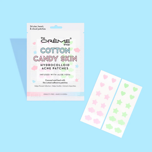 Cotton Candy Skin - Hydrocolloid Acne Patches Aloe Vera