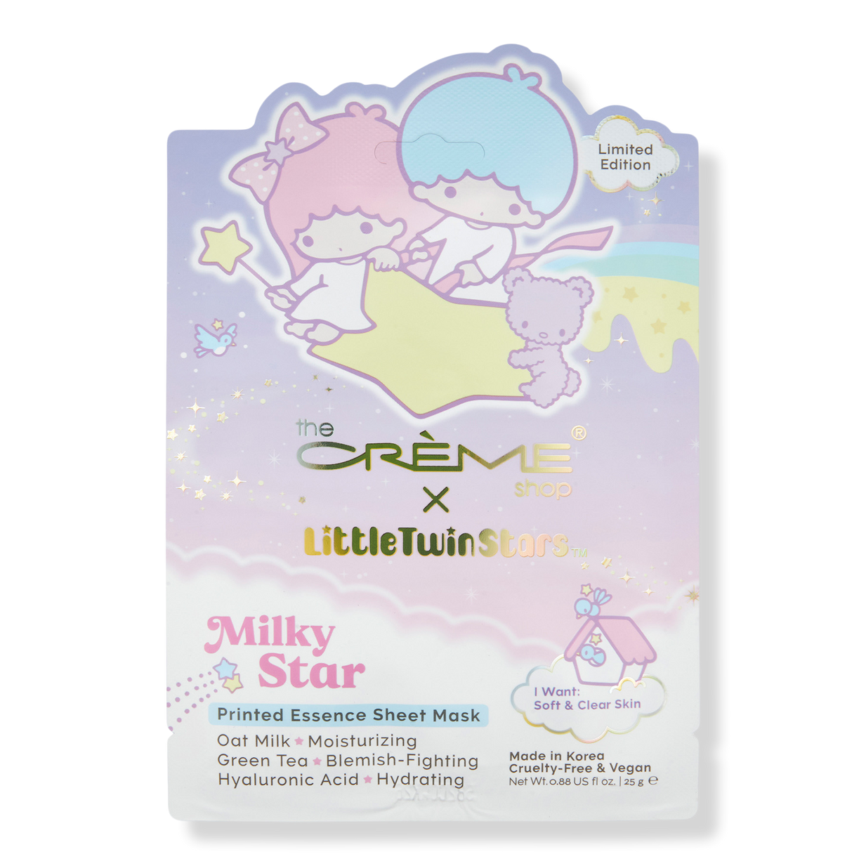 Little Twin Stars Milky Star Essence Sheet Mask