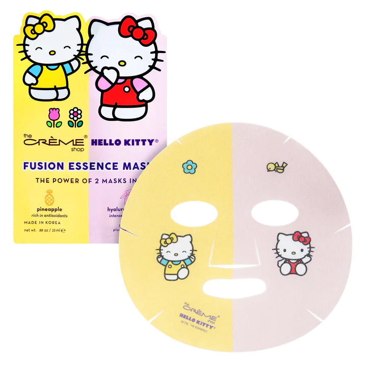 Hello Kitty & Mimi | Pineapple & Hyaluronic Acid Fusion Sheet Mask