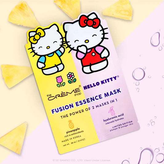 Hello Kitty & Mimi | Pineapple & Hyaluronic Acid Fusion Sheet Mask