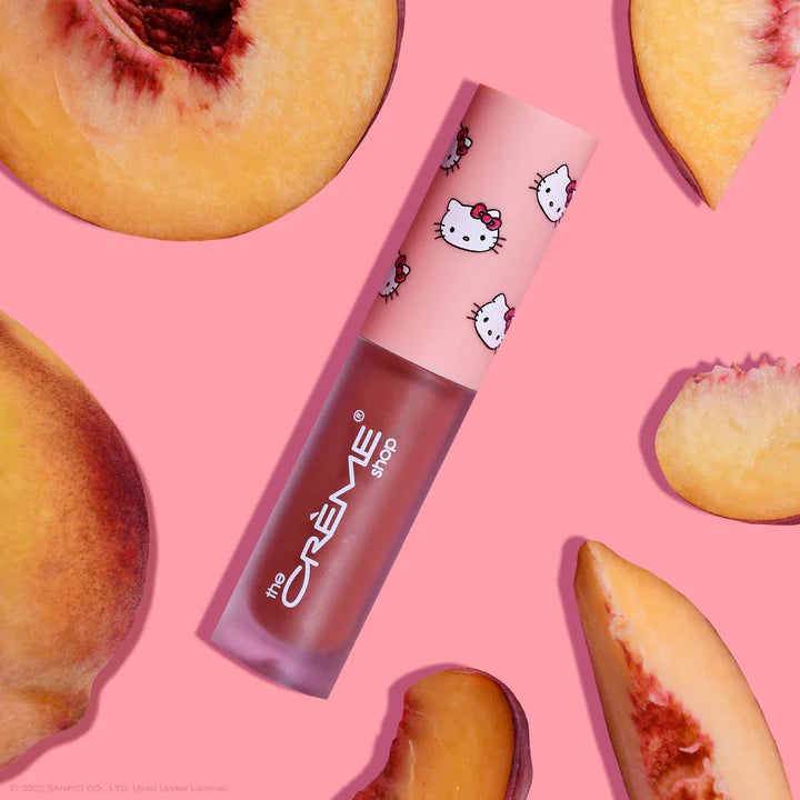 Hello Kitty Kiss Moisturizing Lip Oil - Peach Flavored